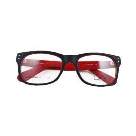LA Cool LA9066 red eye glasses